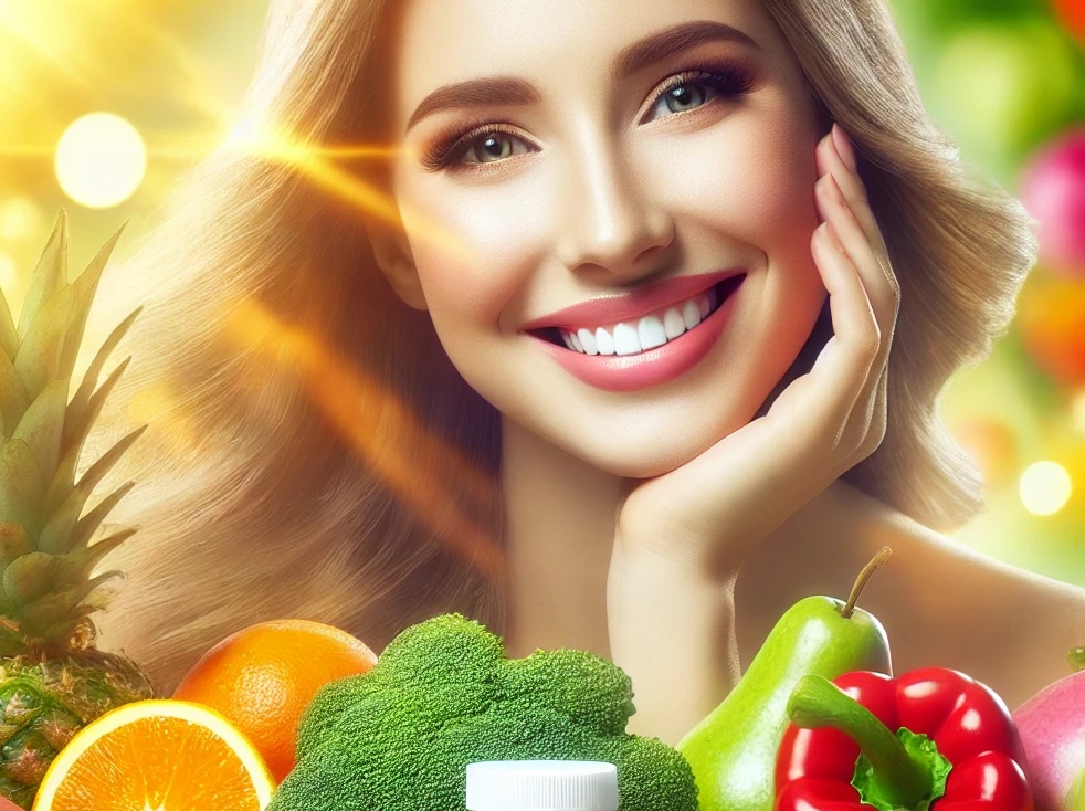 Vitamine Essenziali per una Pelle Radiosa e Capelli Sani